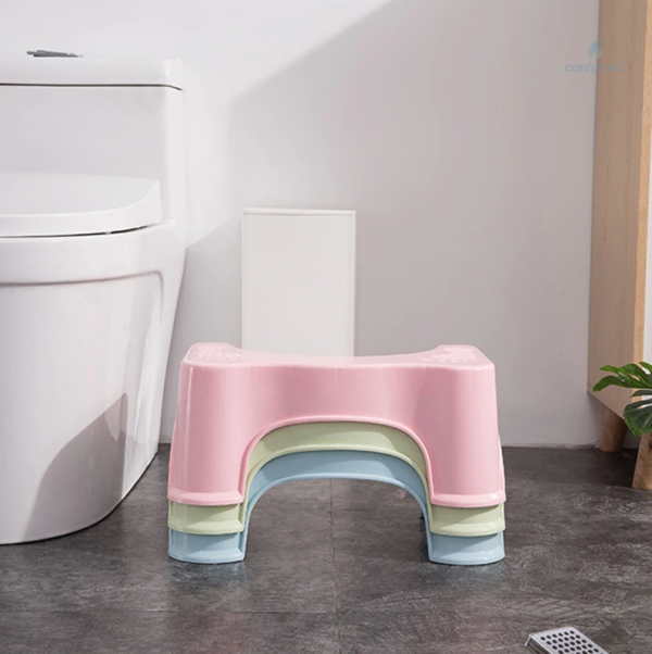 Outil pour posture améliorée aux toilettes