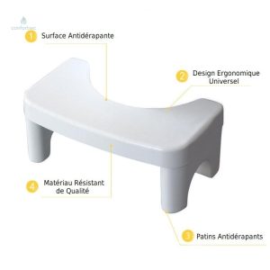 Solution ergonomique pour toilettes modernes