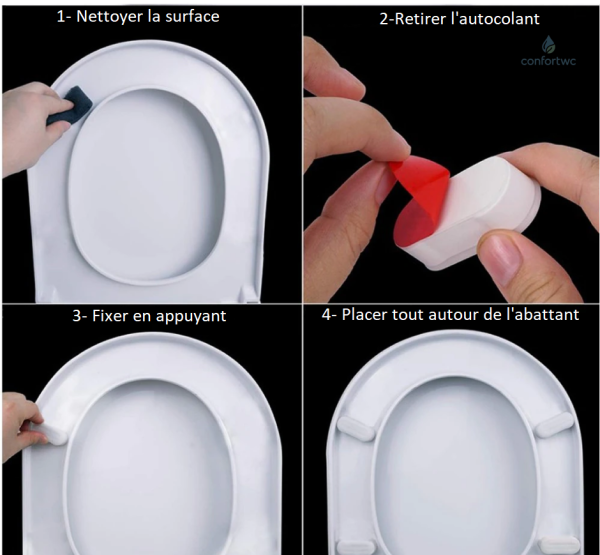 Accessoires de salle de bain - tampons WC